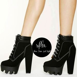 Wild Diva Vive-11 Lug Boots